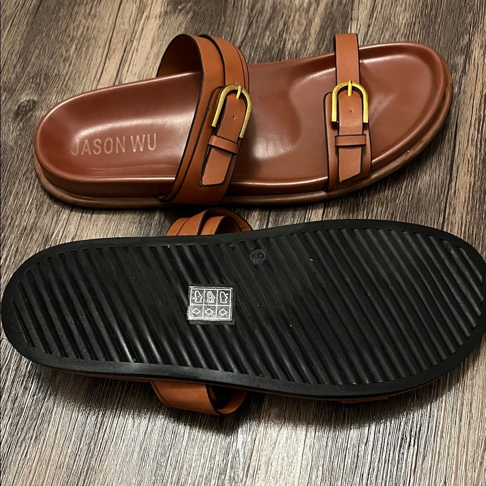 Jason Wu Brown Leather women’s sandals - Picture 5 of 7